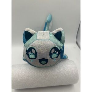 Aphmau Plush Toy Blue Diamond Pattern Cat Kawaii Stuffed‎ Animal